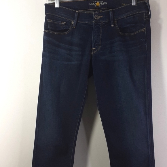 Lucky Brand Cate Stacked Skinny Dark Wash Blue Jeans Size 2/26 7W11463 - Picture 5 of 16
